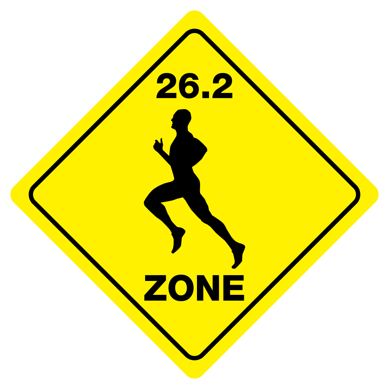 262 Zone Funny Novelty Crossing Sign Novelty 742415857076 Ebay 5287